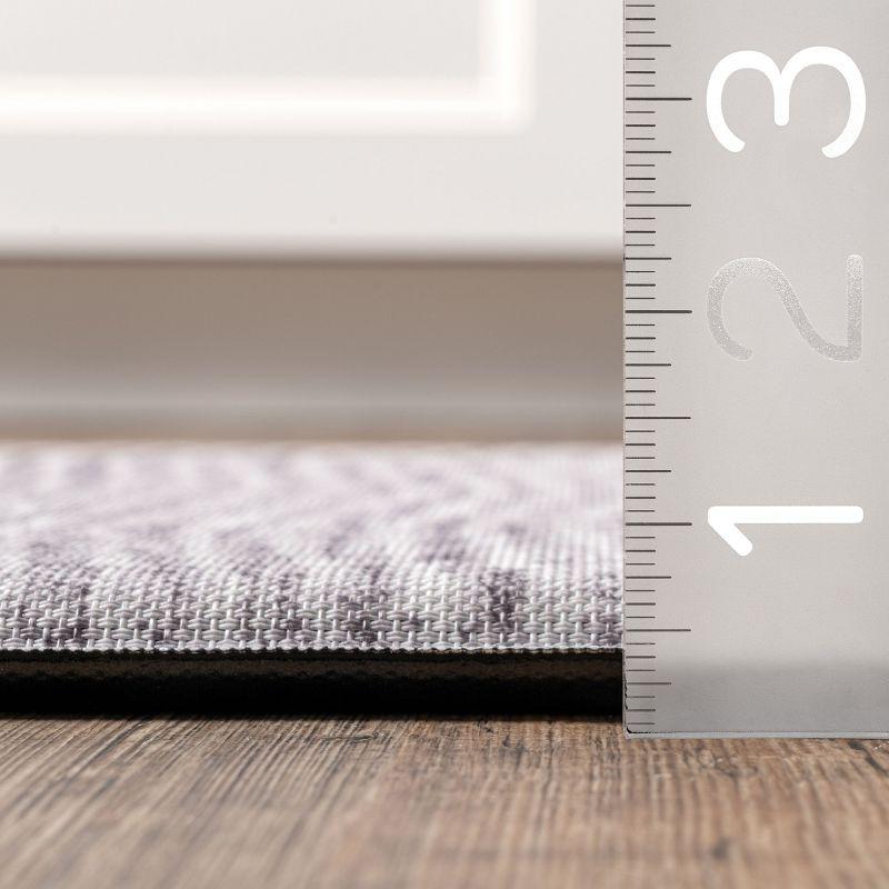 Nuloom Sherill Ripple Anti Fatigue Kitchen or Laundry Room Comfort Indoor Mat