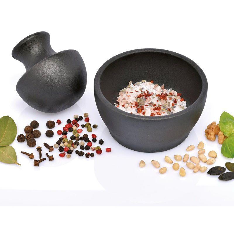 Manu Metal Mortar And Pestle Set