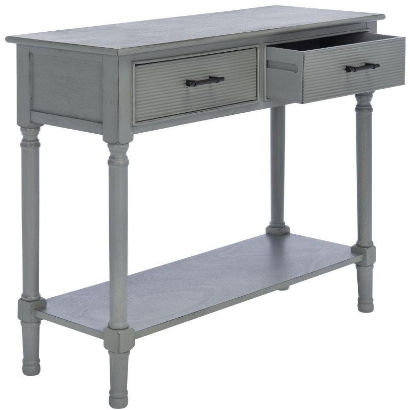 Ryder 2 Drawer Console Table - CNS5719C - Gray - Safavieh