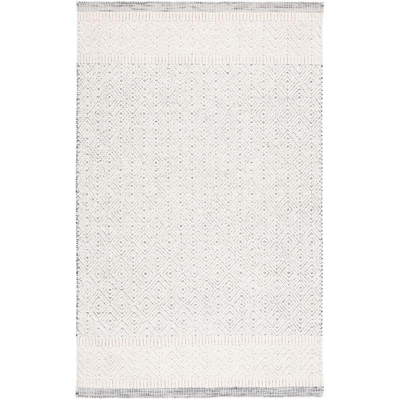 Martha Stewart Rugs Martha Stewart Hand Loomed 65% Wool And 35% Cotton Chevron Rug