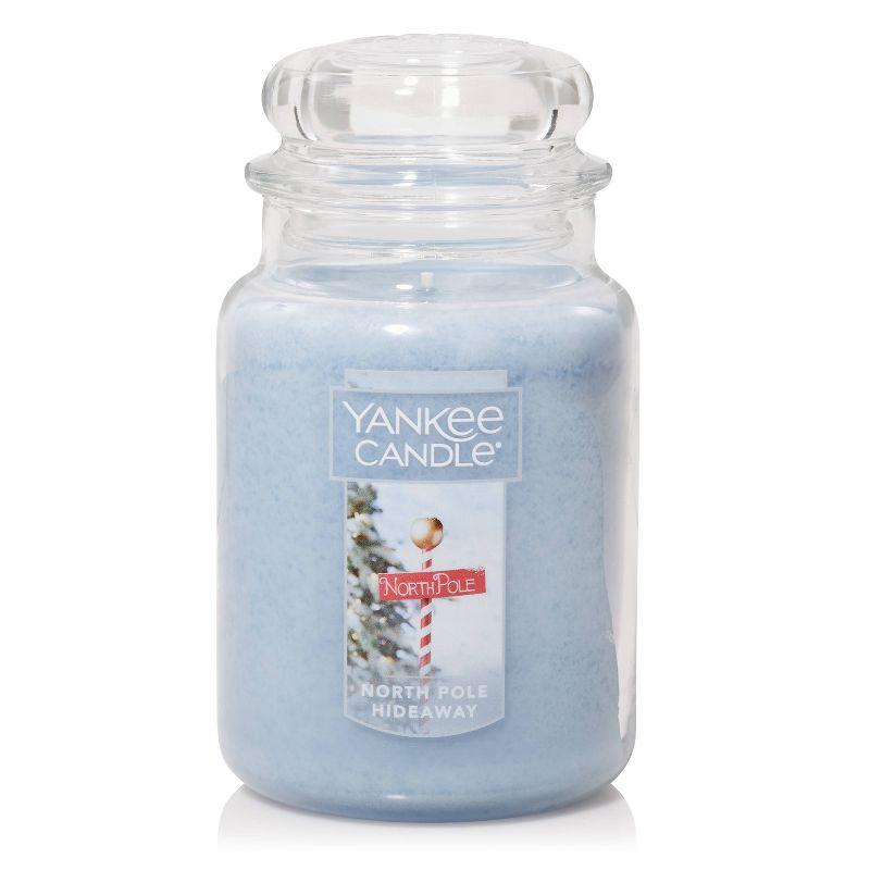 Yankee Candle Glass North Pole Hideaway Original Jar Candle 22oz