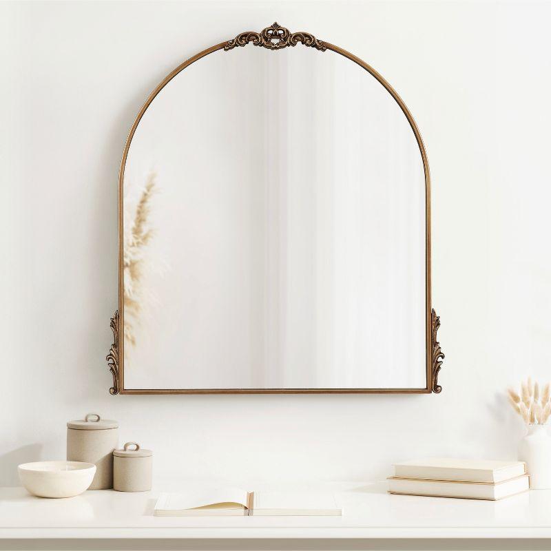 Kate & Laurel All Things Decor Myrcelle Decorative Framed Wall Mirror