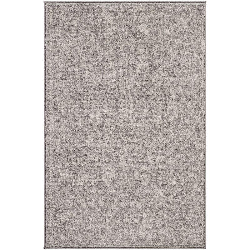Livabliss 2'x3' Tree of Life Traditional Rugs Charcoal: Medium Pile, Fade & Stain-Resistant, Indoor Use