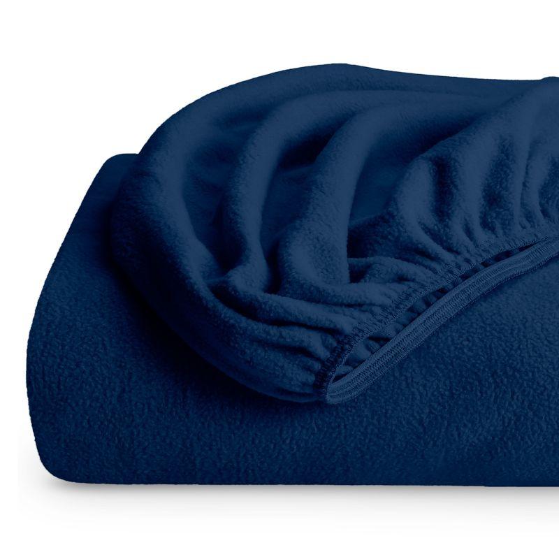 Bare Home Micro Fleece Super Soft Fitted Sheet