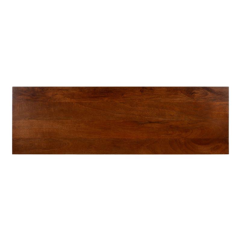 Kate and Laurel McCutcheon Rectangle Wooden Bench