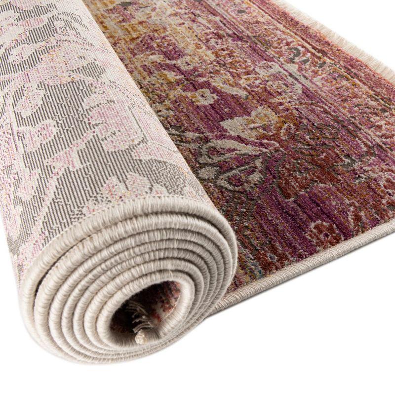 Unique Loom Deepa Collection Area Rug - Arte (3' 3" x 5' Rectangle Multi/Ivory)