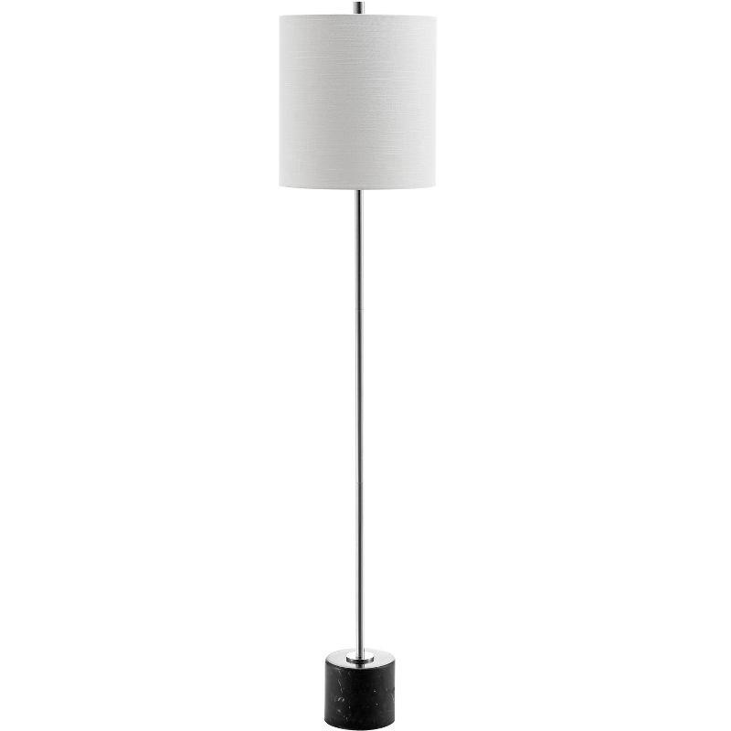 JONATHAN Y Levitt Marble/Metal LED Floor Lamp