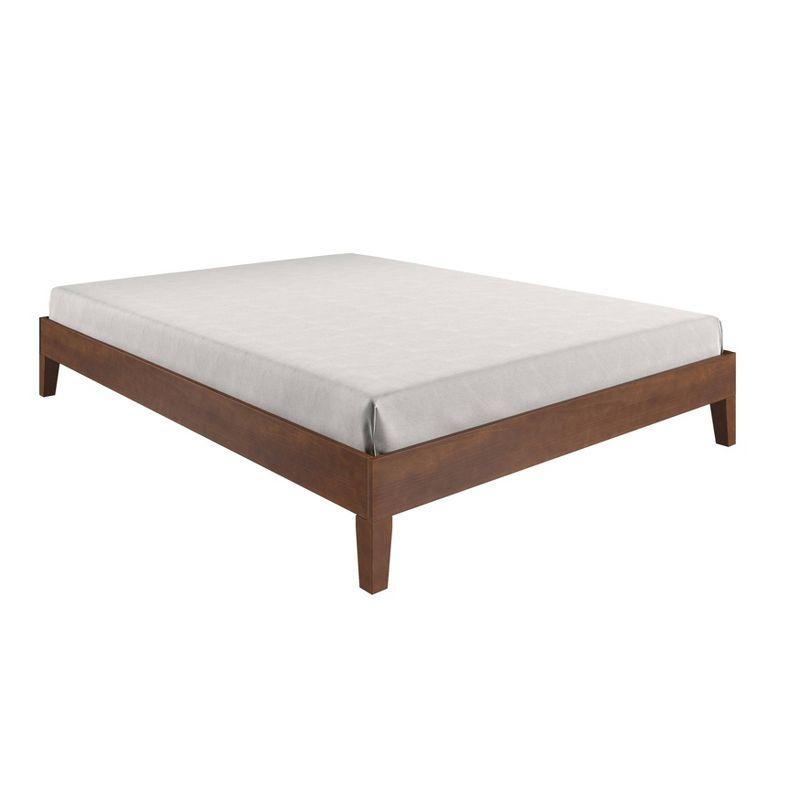 Queen Nix Platform Bed Natural - Steve Silver Co.: Pine Frame, No Box Spring Needed, Max 650 lbs
