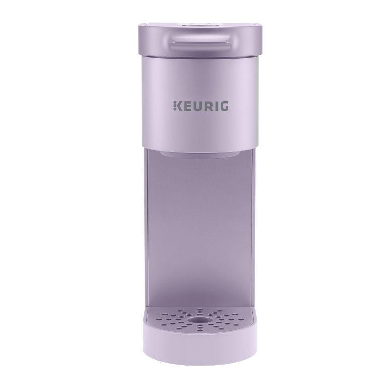 Keurig K-Mini Go Single-Serve K-Cup Pod Coffee Maker Violet: Compact Electric Brewer, 12 oz Capacity, Uses K-Cups & Pods