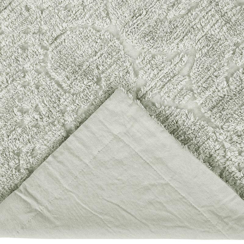 Ashton Collection 100% Cotton Tufted Unique Luxurious Medallion Design Pillow Shams - Better Trends