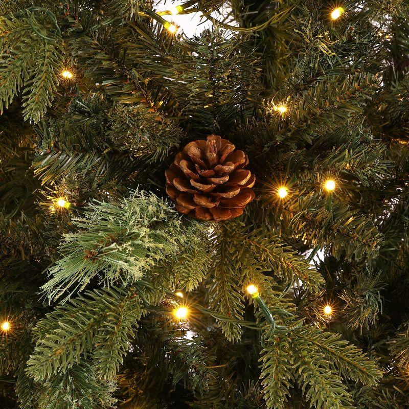 Safavieh Couture 7.5' Lighted Pine Christmas Tree