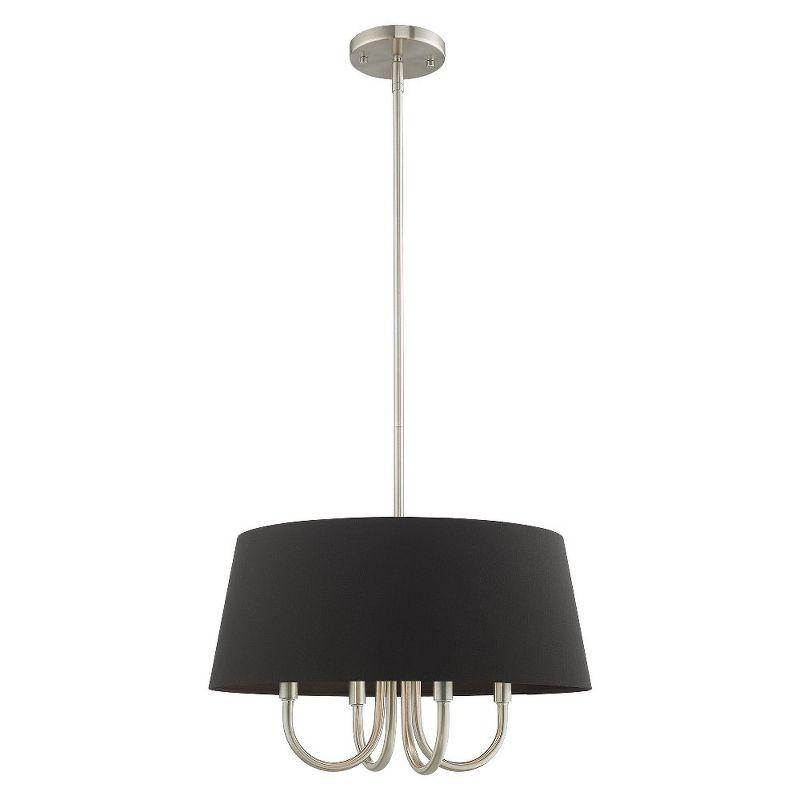 Livex Lighting Belclaire 4 - Light Chandelier in  Brushed Nickel