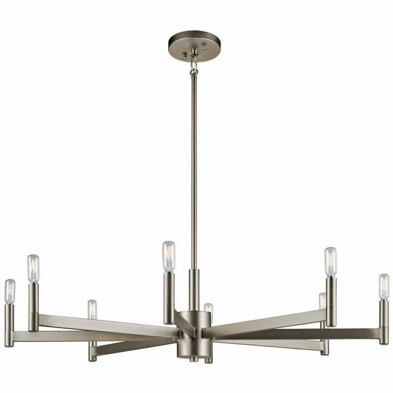Kichler Lighting Erzo 8 - Light Chandelier in  Satin Nickel
