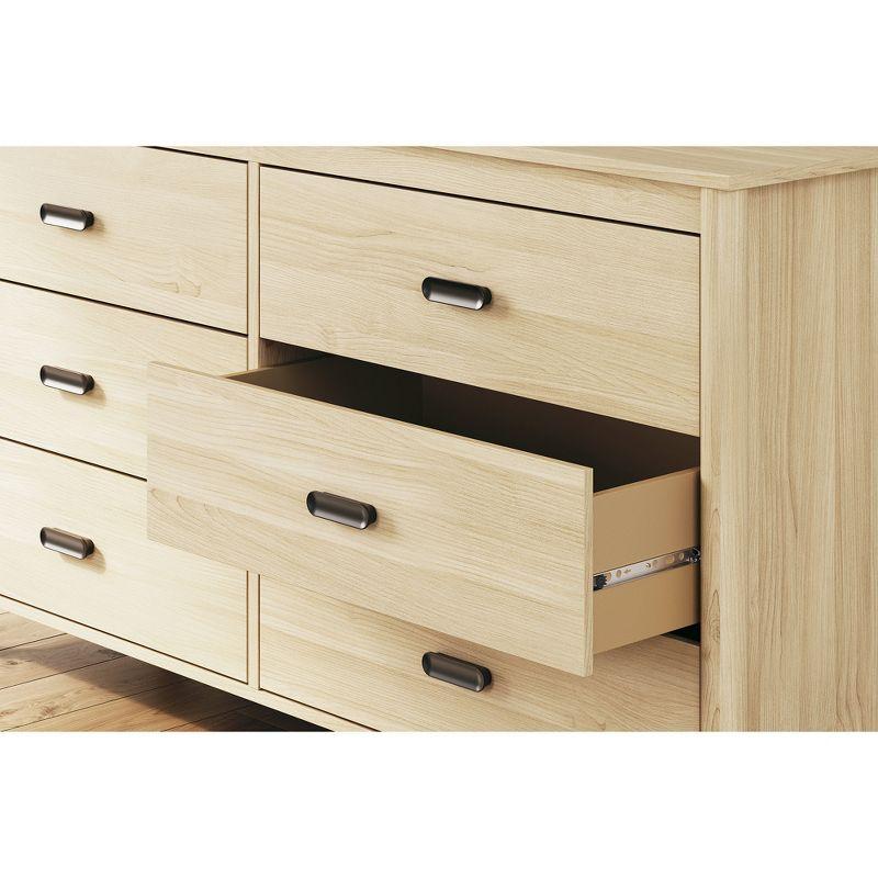 Signature Design by Ashley Cabinella Six Drawer Dresser, Tan