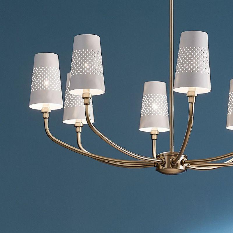 Kichler Lighting Adeena 8 - Light Chandelier in  Brushed Natural Brass