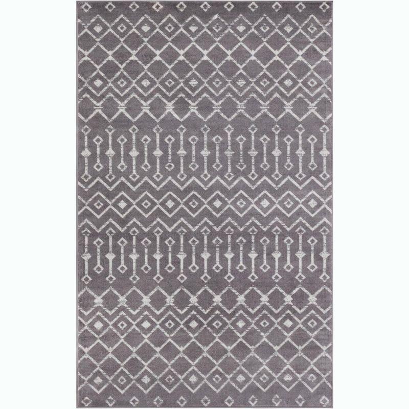 Unique Loom Moroccan Trellis Mamounia Geometric Indoor Woven Area Rug