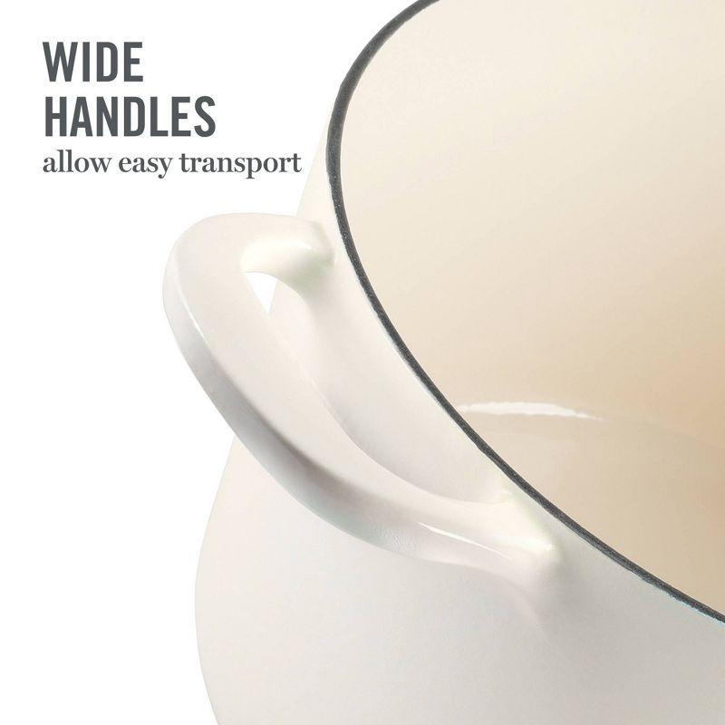 Martha Stewart Martha Stewart Gatwick 7 qt. Cast Iron Round Dutch Oven with Lid