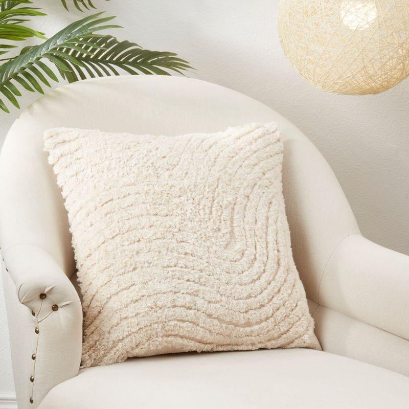 Adelaide Collection Cotton Throw Pillow