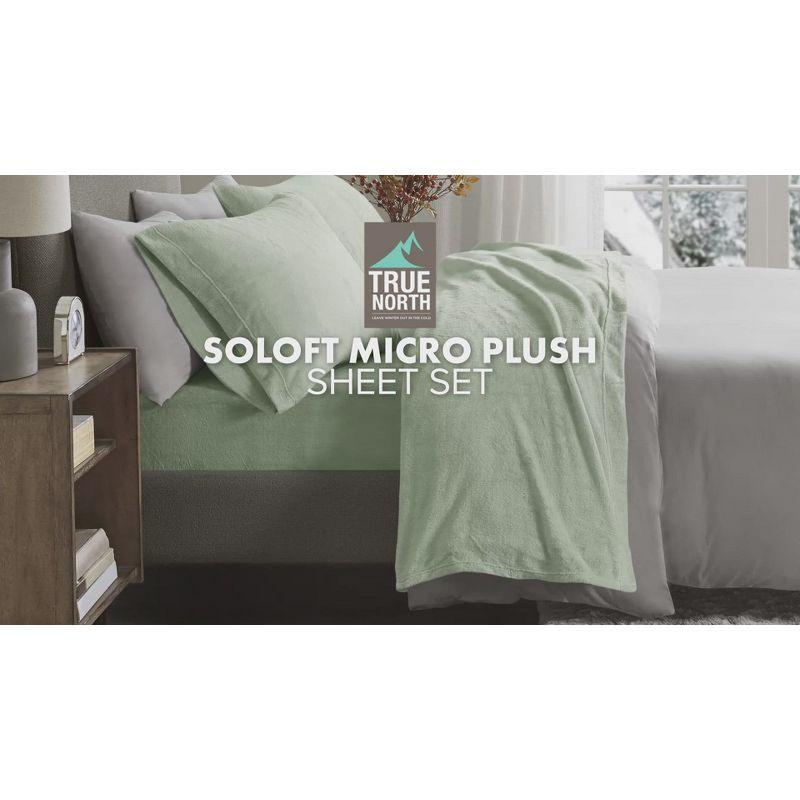 Soloft Plush Micro Plush Microfiber Sheet Set