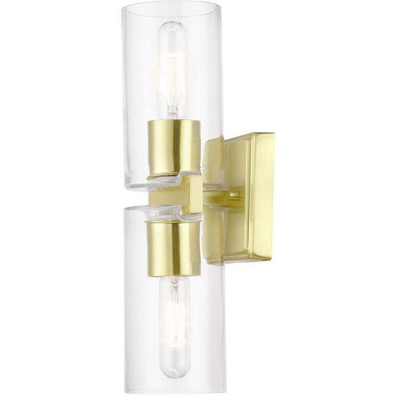 Livex Lighting Clarion 2 - Light Vanity in  Satin Brass