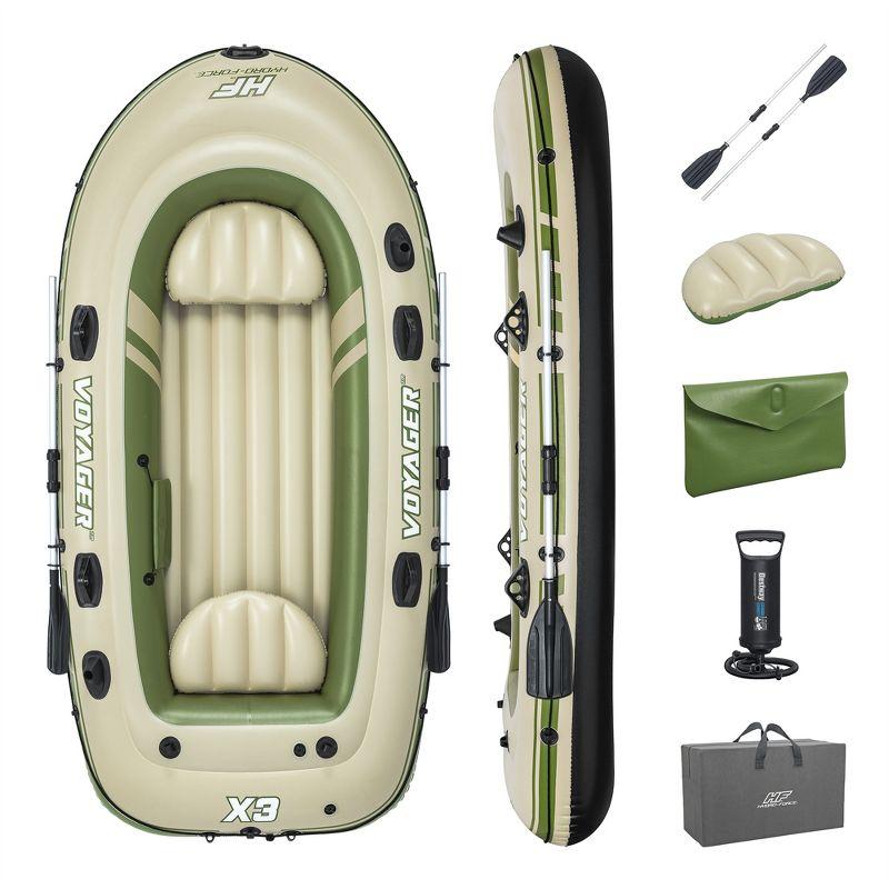 Bestway: Hydro-Force Voyager X3 Inflatable Raft Set