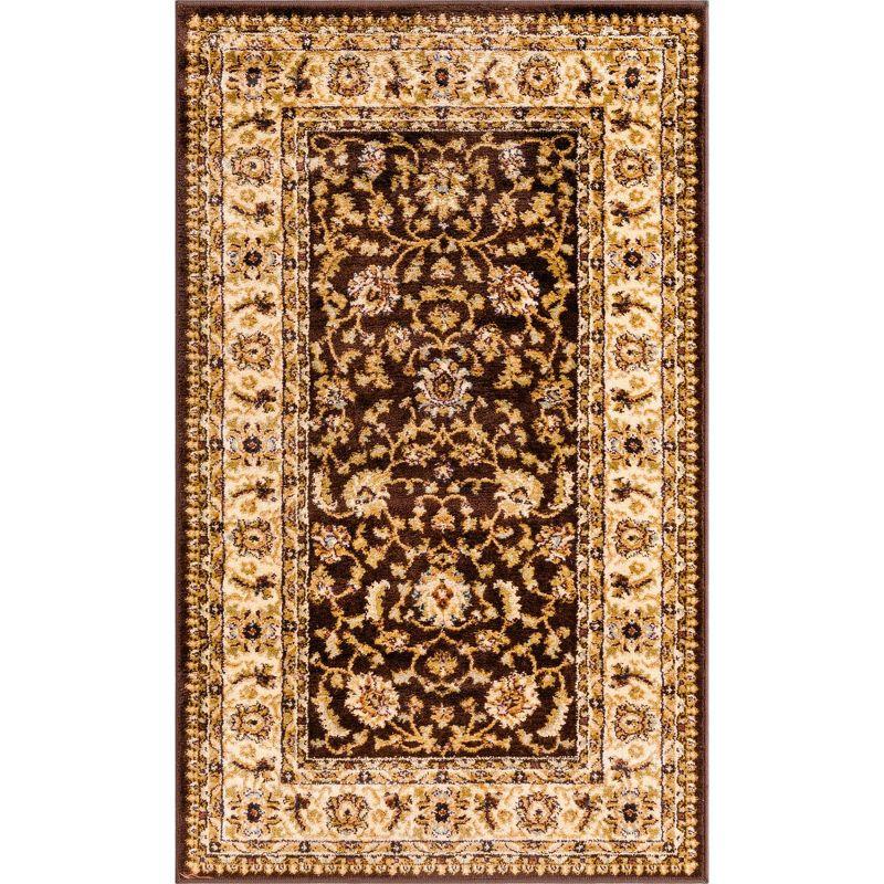 Unique Loom Voyage Collection Area Rug - St. Louis (3' 1" x 5' 3" Rectangle Brown/Green)