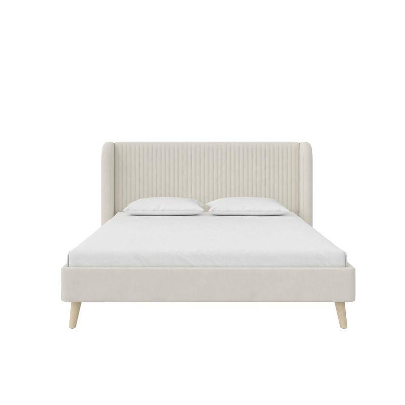 Holly Queen Size Upholstered Platform Bed