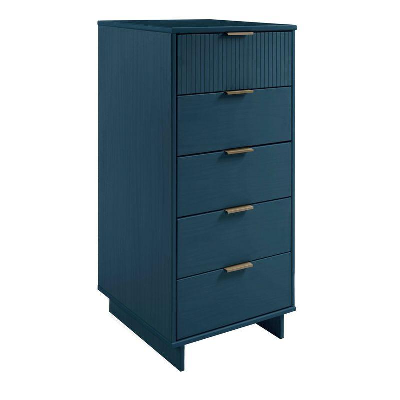 Granville Tall Modern 5 Drawer Dresser - Manhattan Comfort