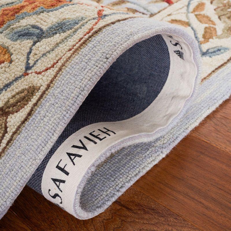 Chelsea HK141 Handmade Runner Rug - 2'6"x20' - Light Blue - Safavieh
