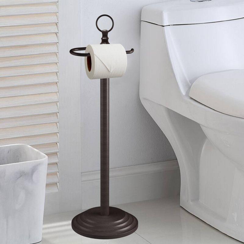 Free Standing Toilet Paper Holder