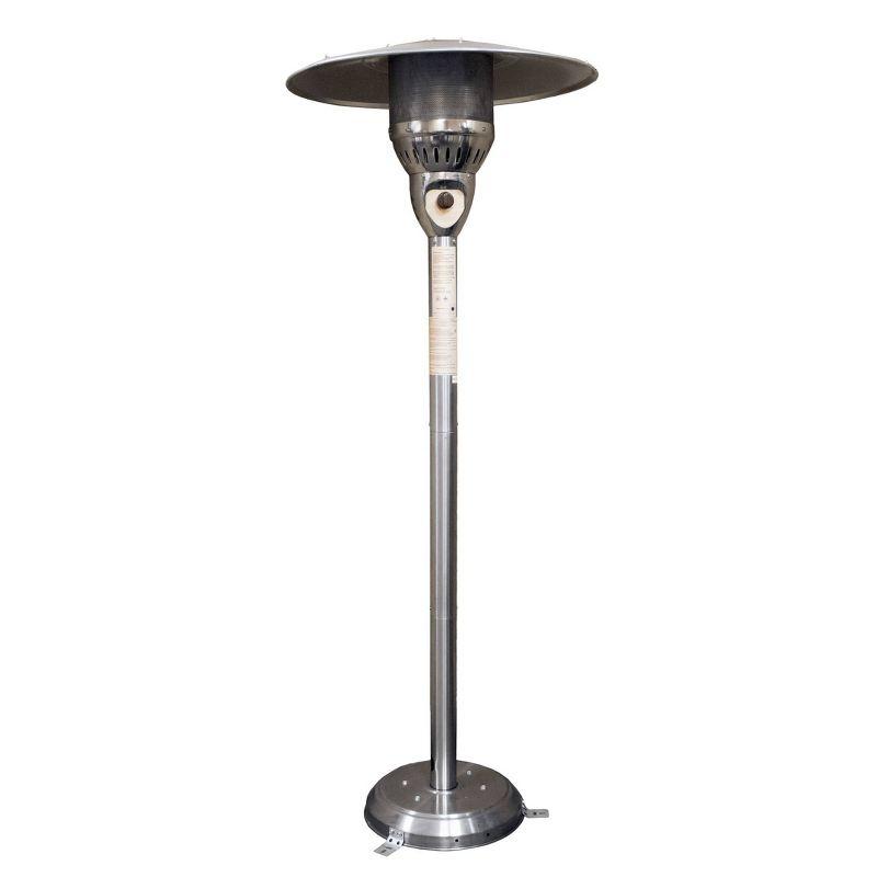 Stainless Steel 41,000 BTU Natural Gas Patio Heater