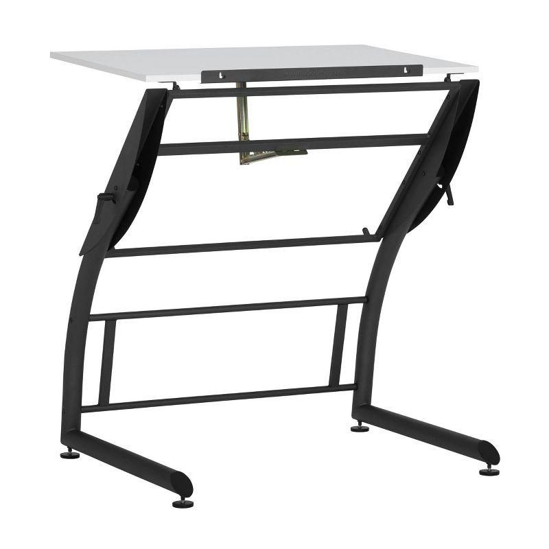 Coursey Adjustable Metal Base Drafting Table