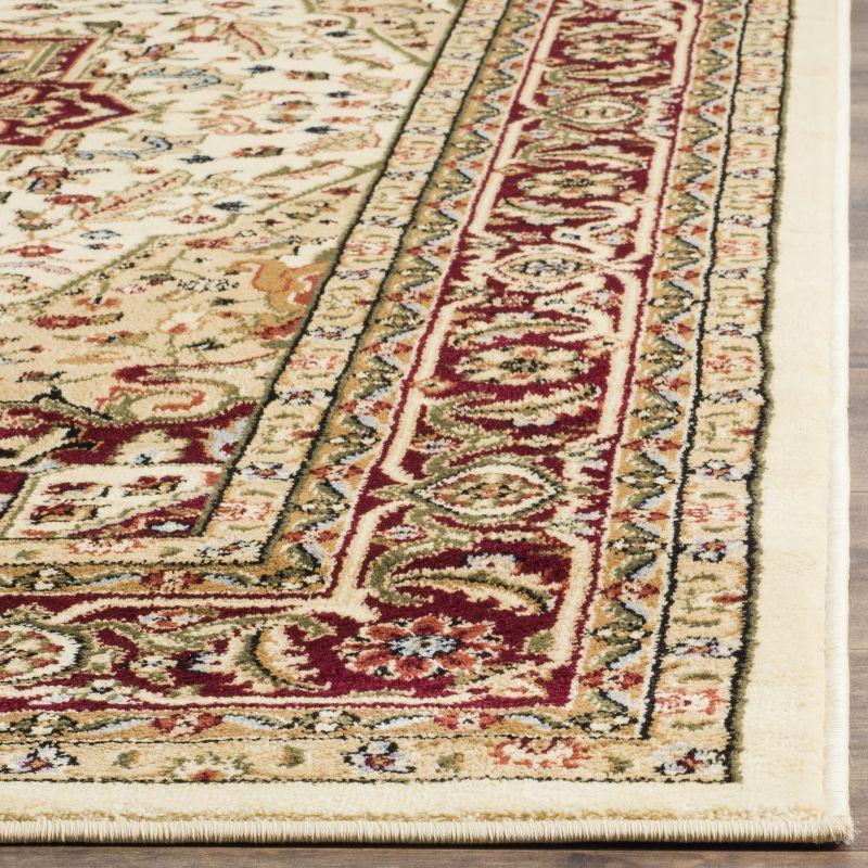 Lyndhurst Heriz LNH330 Power Loomed Area Rug - Ivory/Red - 6'x9' - Safavieh