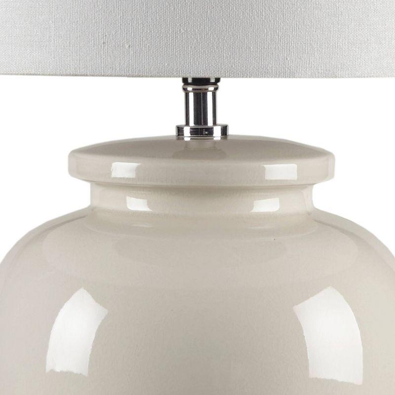 Anzio Ceramic (Includes LED Light Bulb) Table Lamp Cream - Ink+Ivy