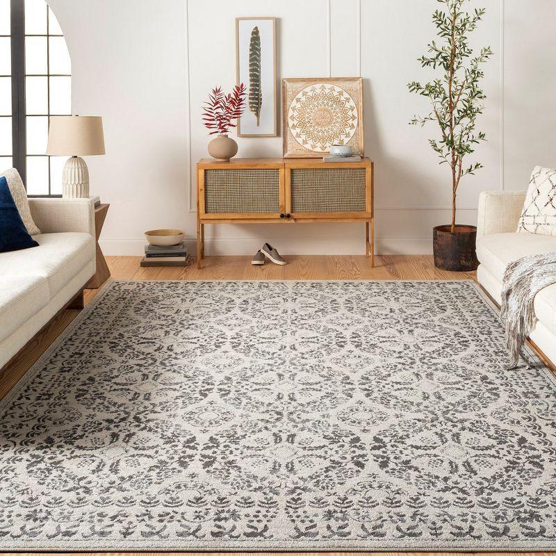 Mark & Day Simon 5'3" Square Woven Indoor Area Rugs Beige