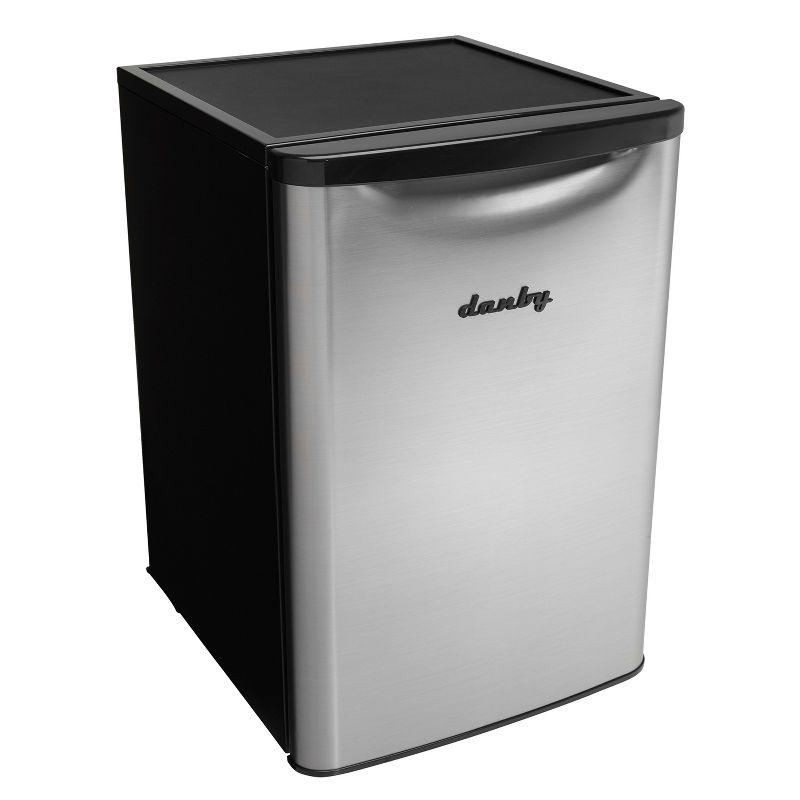 Danby DAR026A2BSLDB 2.6 cu. ft. Compact Fridge in Stainless Steel