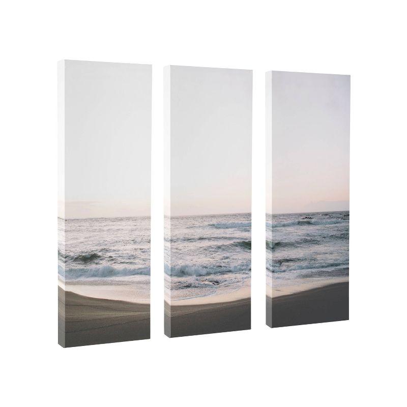 (Set of 3) 12" x 28" California Dreaming by Patricia Rae Photography Unframed Wall Canvas - Kate & Laurel All Things Decor: