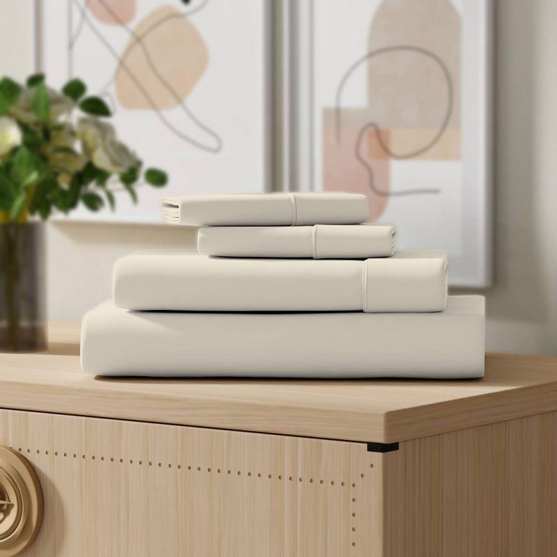 100% Cotton Lightweight Percale Weave Sheet Set