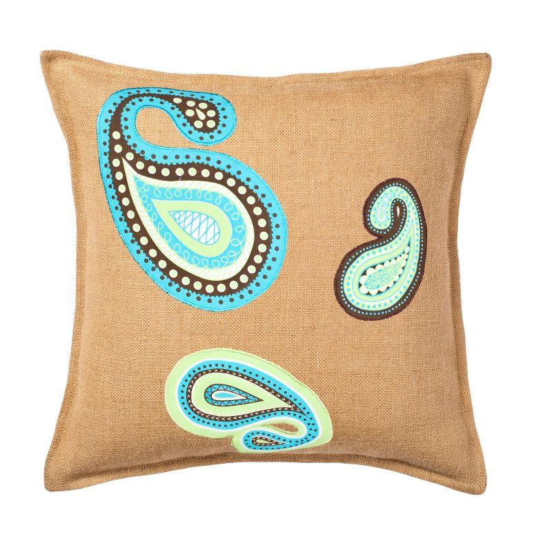 Appliqued Throw Pillow