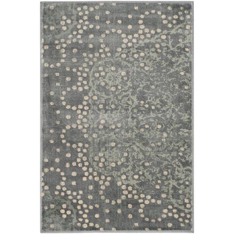 Constellation Vintage CNV750 Loomed Indoor Area Rug - Grey/Multi - 2'x3' - Safavieh
