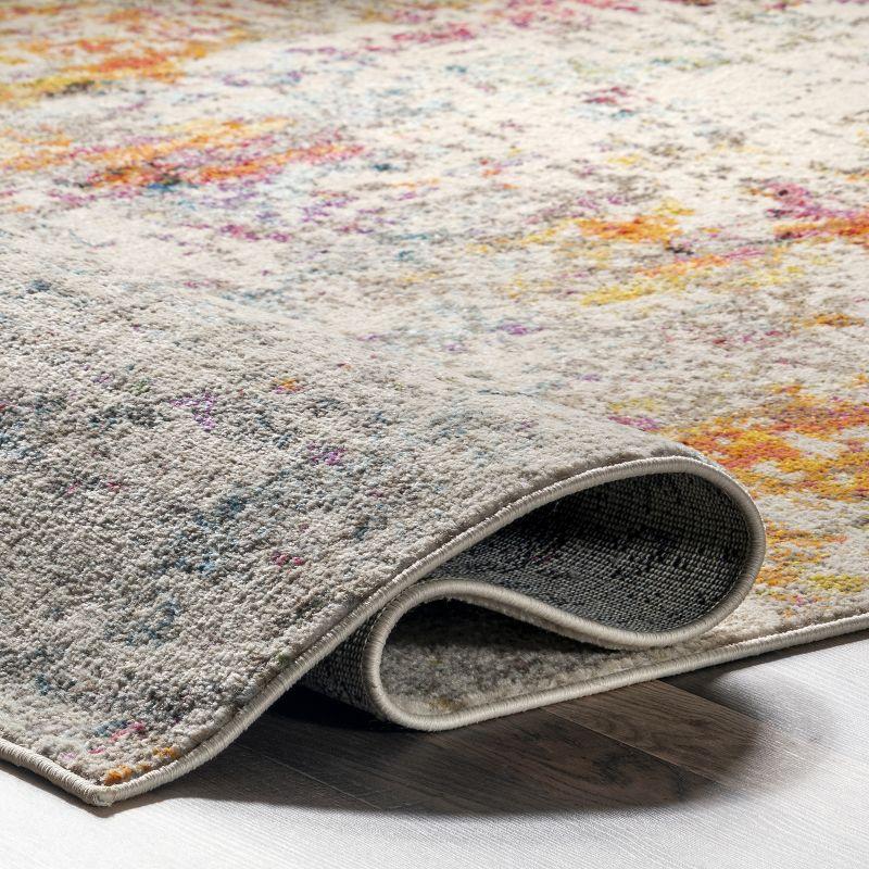 nuLOOM Cézanne Colorful Abstract Area Rug