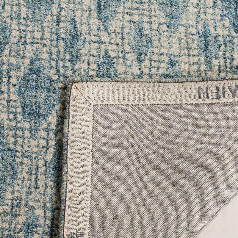 Abstract ABT206 Hand Tufted Area Rug - Ivory/Blue - 8'9"x11'9" - Safavieh.
