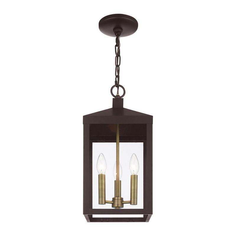 Livex Lighting Nyack 3 - Light Pendant in  Bronze