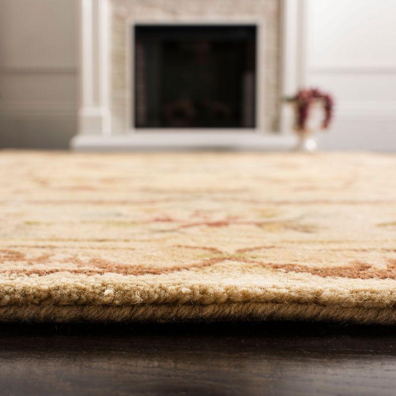 Bergama Area Rug in Light Gold/Beige