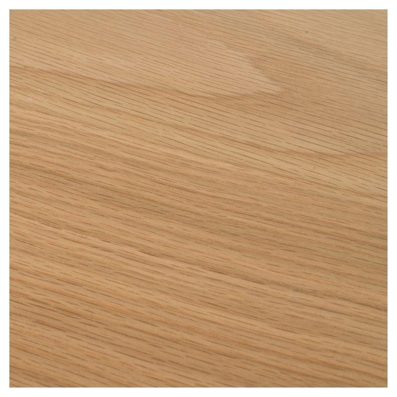 Gideon Dining Table - Natural Oak - Christopher Knight Home: Scandinavian Style, 4-Seat Rectangle, Rubberwood