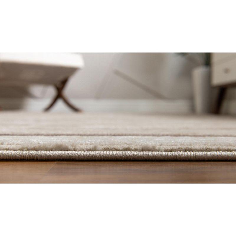 Unique Loom Oasis Collection Area Rug - Fountain (6'  Octagon Brown/Beige)