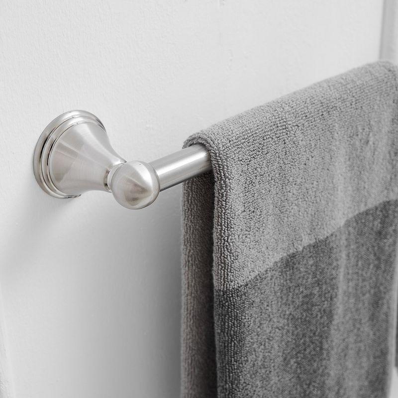 BWE Traditional Wall Mounted Bathroom Accessories Towel Bar Space Saving and Easy to Install