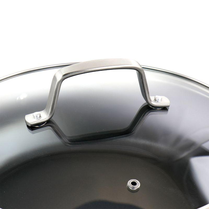 Martha Stewart Martha Stewart Bosworth 10 Piece Hard Anodized Nonstick Aluminum Cookware Set - Black
