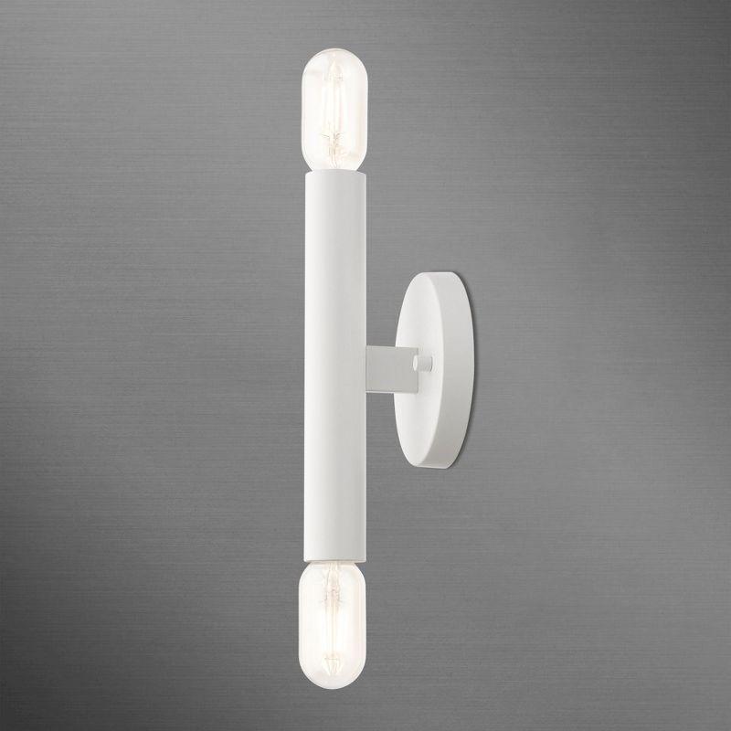 Livex Lighting Copenhagen 2 - Light Wall Light in  White