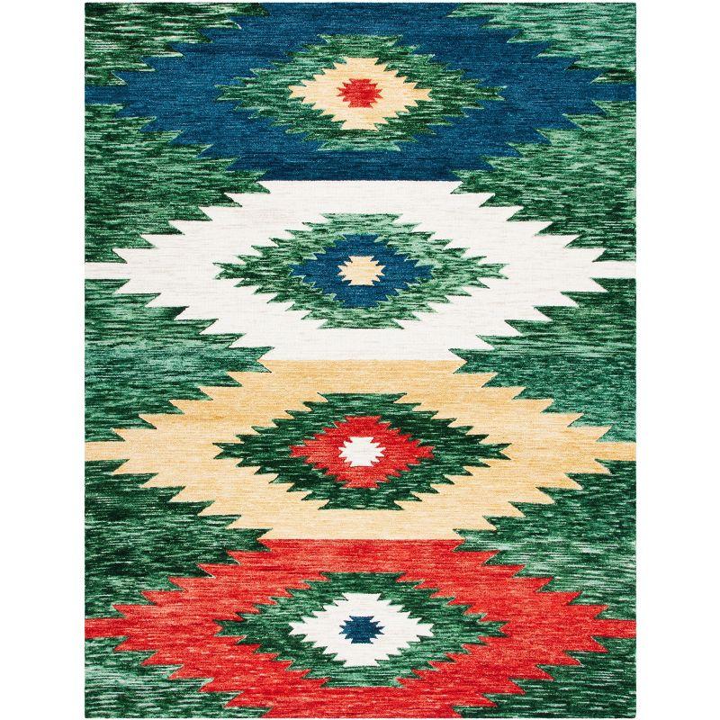 Red Aspen Hand-Tufted Wool 8' x 10' Area Rug